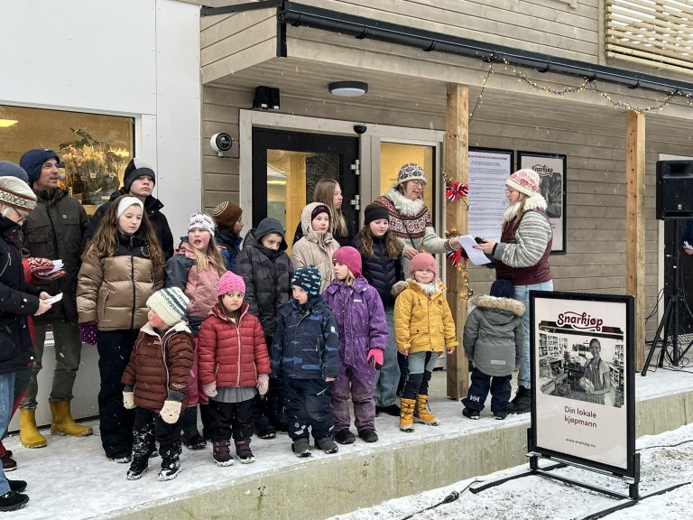 Snarkjøp Eksingedalen åpnet som høyteknologisk butikk.